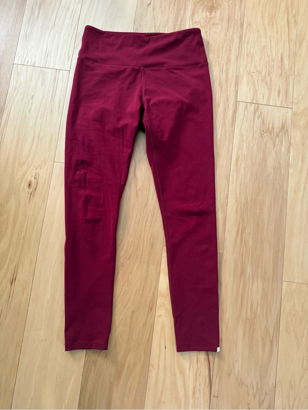 summersalt Maroon High-Waist Leggings